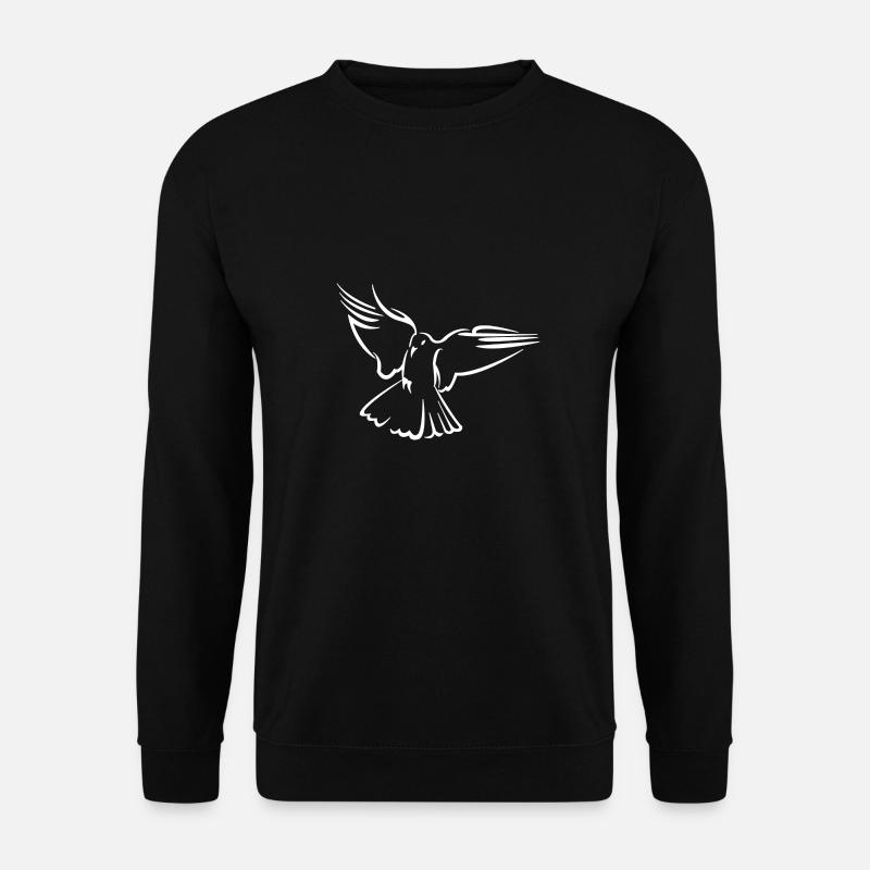 Colombe - Sweat-shirt Unisexe - noir