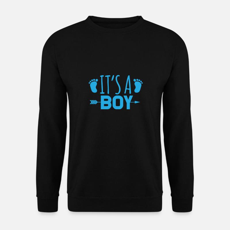 It´s a boy - Unisex Pullover - Schwarz