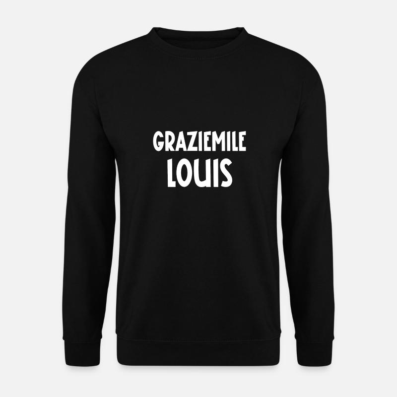 graziemile louis - Sweat-shirt Unisexe - noir