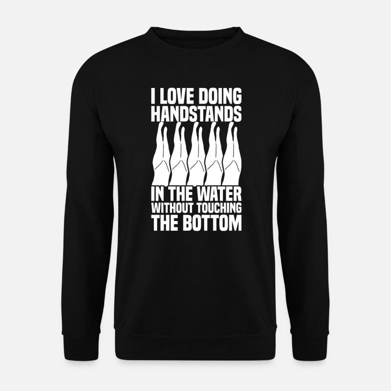 Nage synchronisée - Sweat-shirt Unisexe - noir