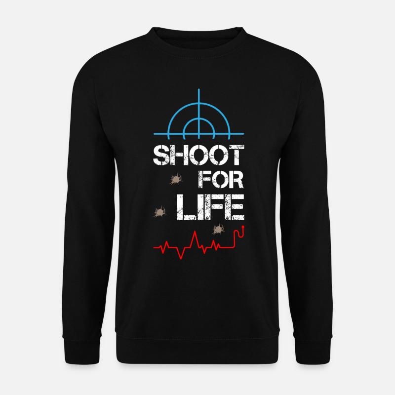 Shoot For Life Sniper - Unisex Sweatshirt - black