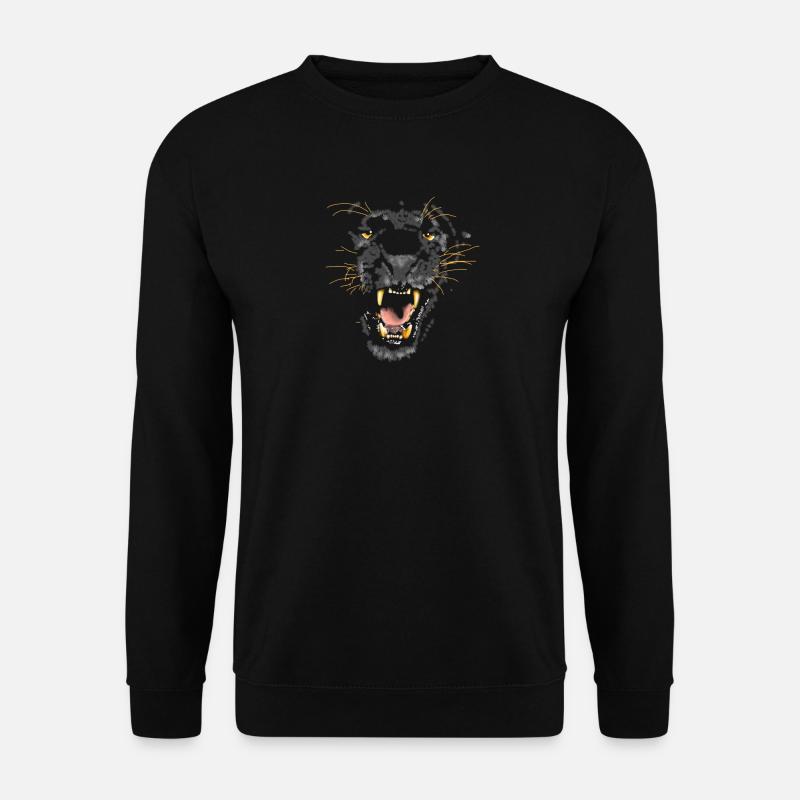 Panter - Unisex Pullover - Schwarz