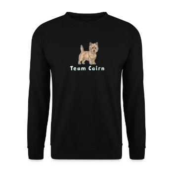 Team Cairn - Sweat-shirt Unisexe - noir - Devant - Alina (178cm) & Michal (187cm)