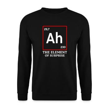 Projekt Ave Maria Ah - Unisex Pullover - Schwarz - Vorne - Alina (178cm) & Michal (187cm)