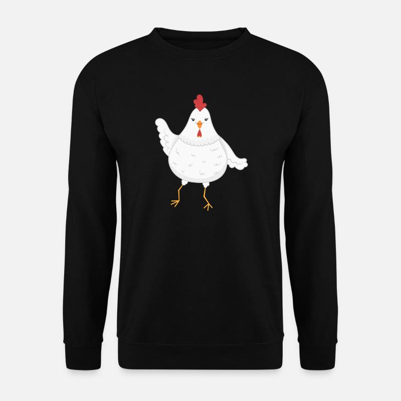 Chicken chickens - Unisex Sweatshirt - black