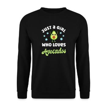 Avocado - Unisex Pullover - Schwarz - Vorne - Alina (178cm) & Michal (187cm)