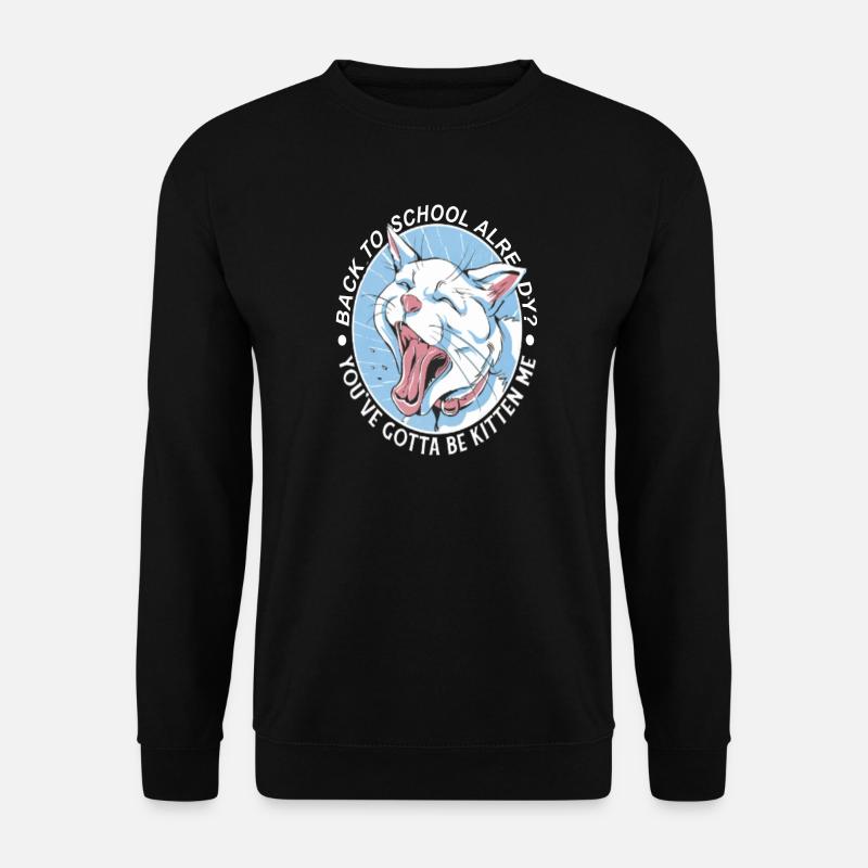Schulhund Kreislogo - Unisex Pullover - Schwarz