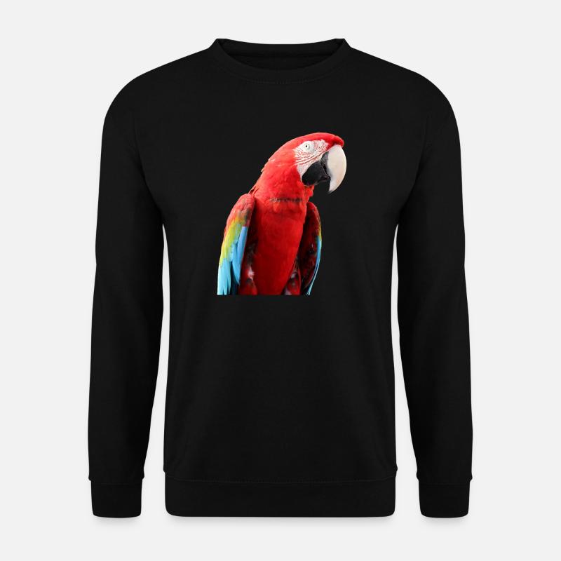 Parrots Bird T-shirt Gift - Unisex Sweatshirt - black