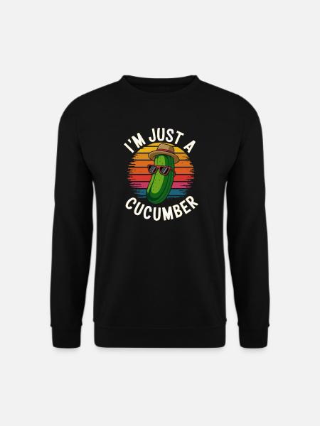 Ambiance fraîche de concombre - Sweat-shirt Unisexe - noir