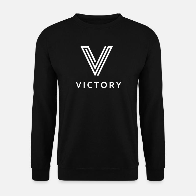 V - Unisex Sweatshirt - black