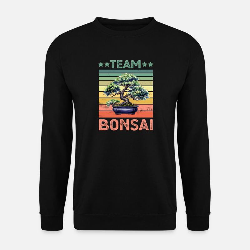 Bonsai Tree - Unisex Sweatshirt - black