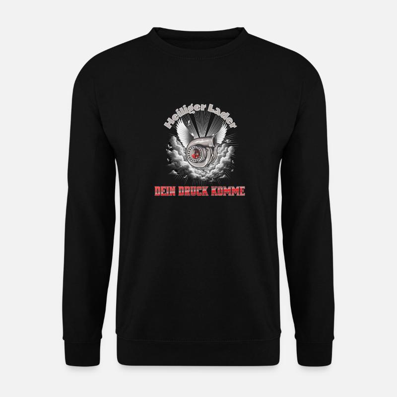 Boost Turbo Holy Charger - Unisex Sweatshirt - black