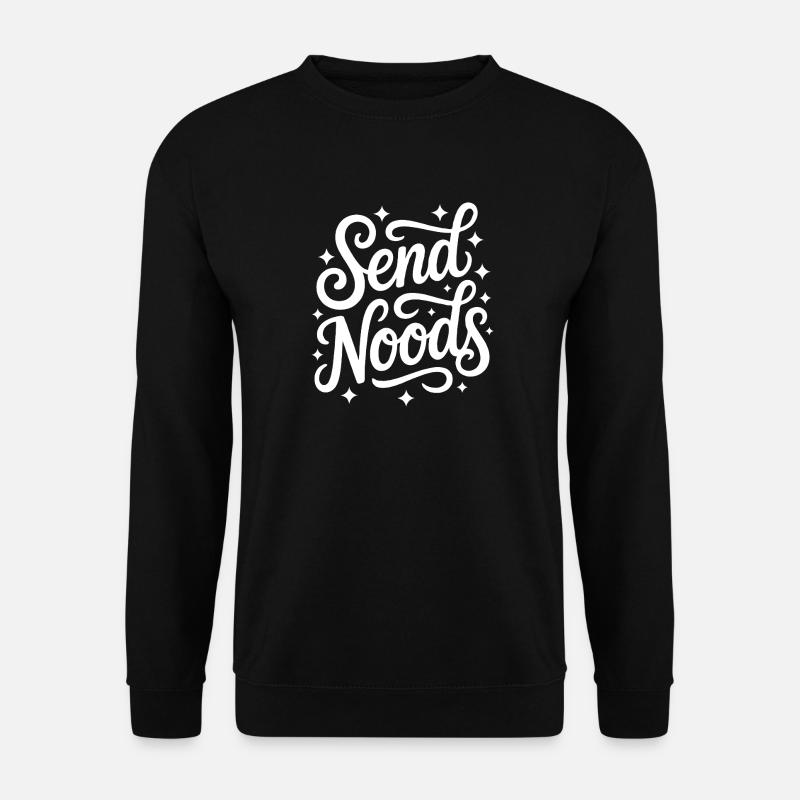 Send Noods Ramen - Unisex Pullover - Schwarz