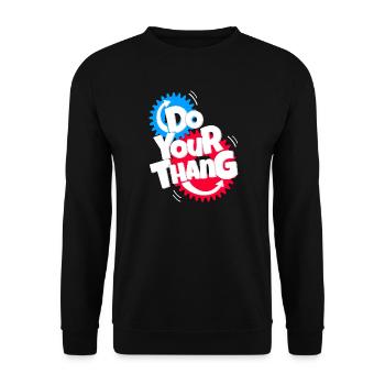 Faites votre thang - Sweat-shirt Unisexe - noir - Devant - Alina (178cm) & Michal (187cm)