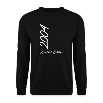 2004 Millennium Limited Edition - Unisex Sweatshirt - black - Front - Alina (178cm) & Michal (187cm)