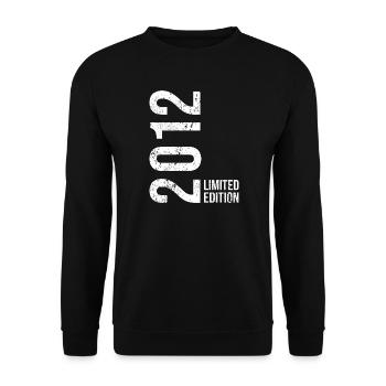 14 ans – Édition limitée anniversaire 2012 - Sweat-shirt Unisexe - noir - Devant - Alina (178cm) & Michal (187cm)