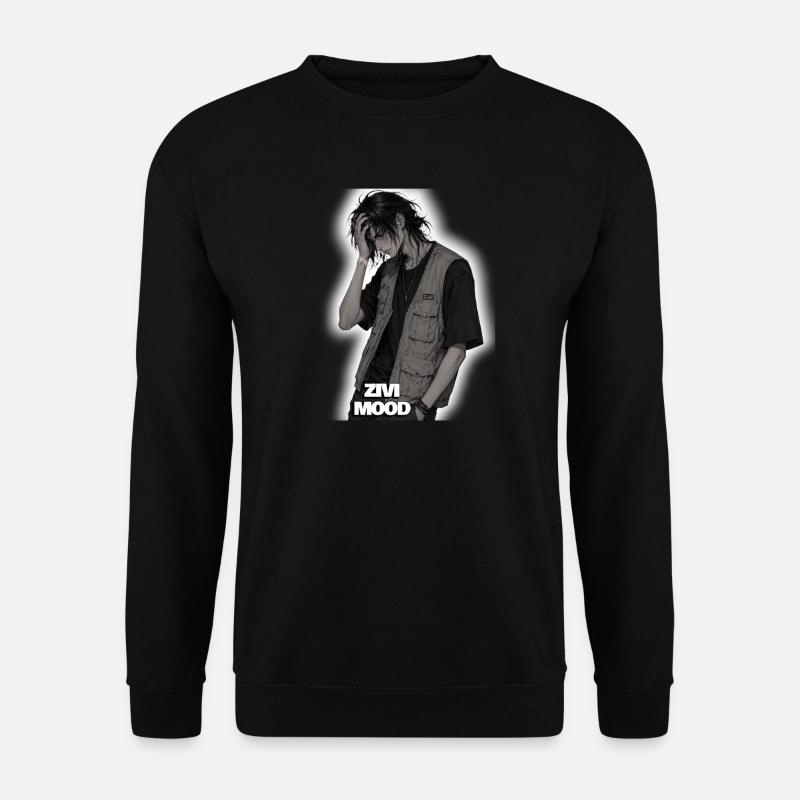 ZIVI Mood Streetwear Weste - Unisex Pullover - Schwarz