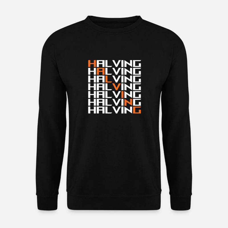 Réduire de moitié Bitcoin - Sweat-shirt Unisexe - noir