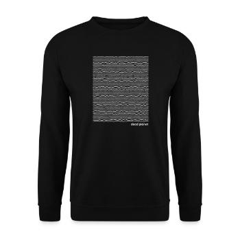 Dead Planet - Unisex Sweatshirt - black - Front - Alina (178cm) & Michal (187cm)