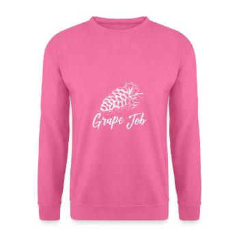 Winzer Wein Spruch für Weinliebhaber - Unisex Pullover - Pink - Vorne