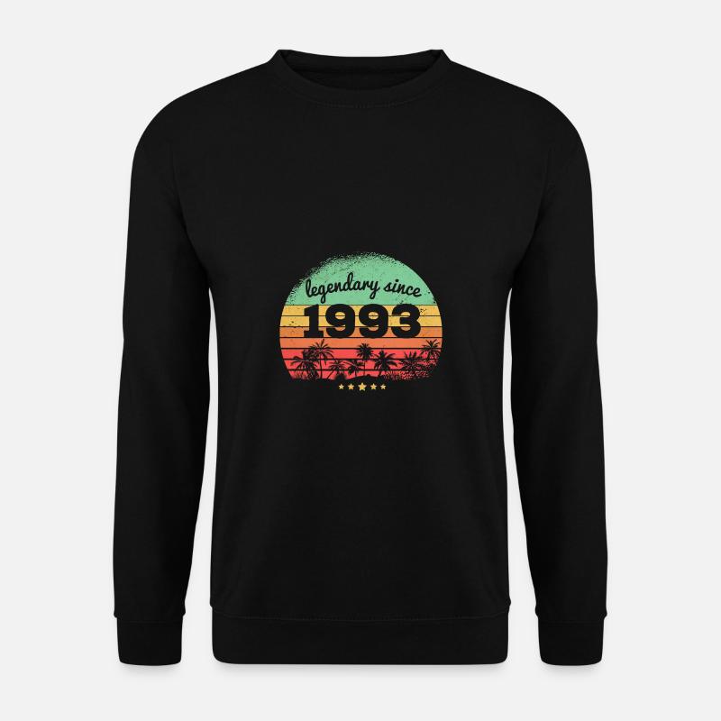 Légendaire depuis 1993 30e anniversaire - Sweat-shirt Unisexe - noir