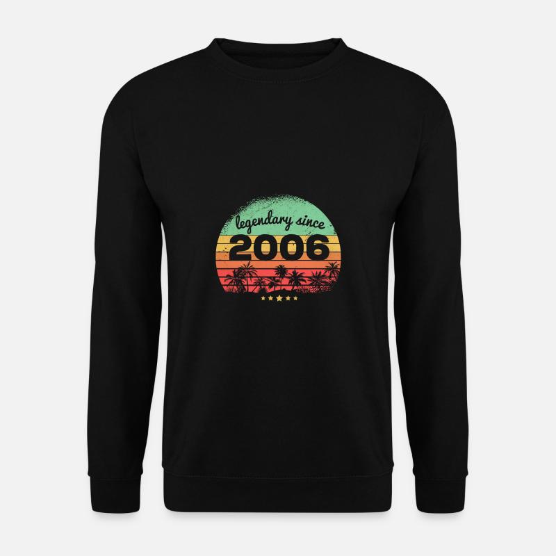 Legendary Since 2006 17. Geburtstag - Unisex Pullover - Schwarz