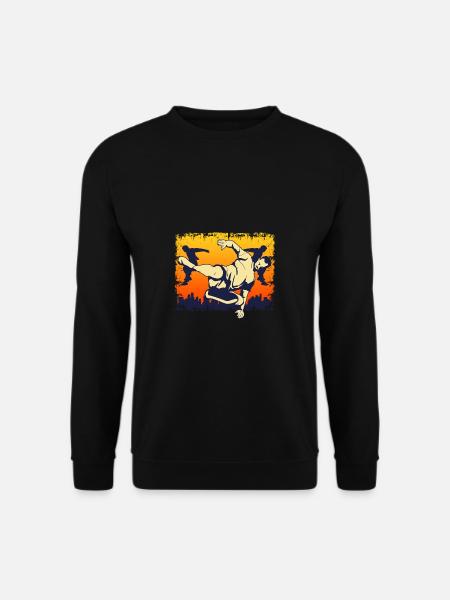 Freerunning Freerunner Parkour - Unisex Sweatshirt - black