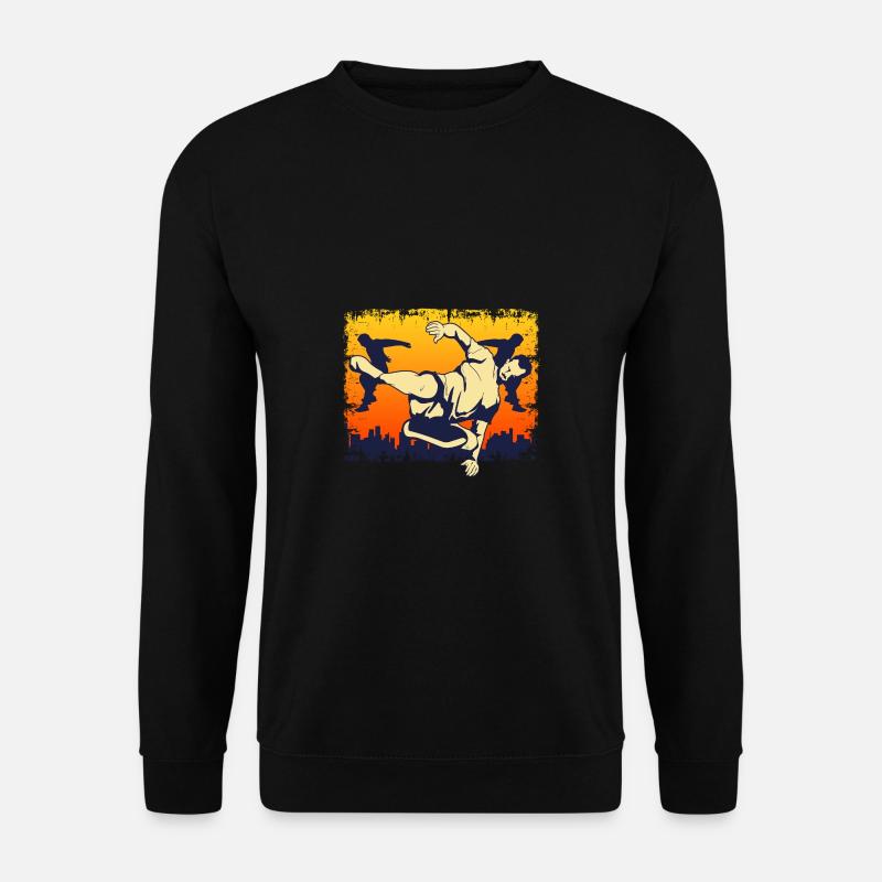 Freerunning Freerunner Parkour - Unisex Sweatshirt - black