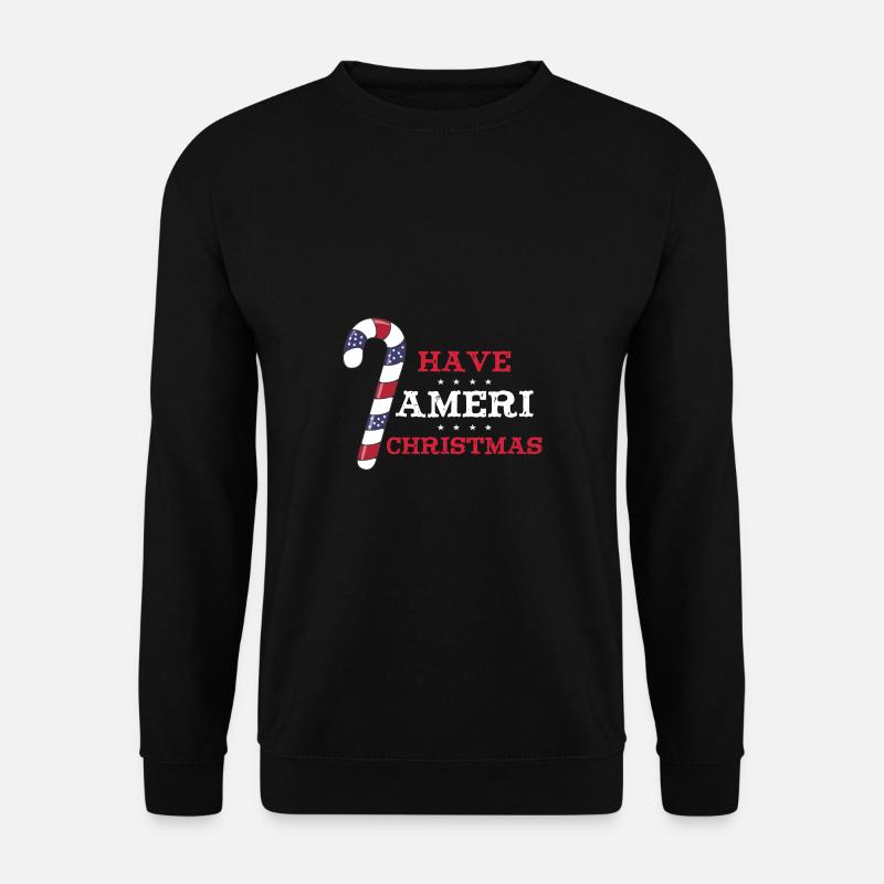 Have Ameri Christmas - Unisex Pullover - Schwarz
