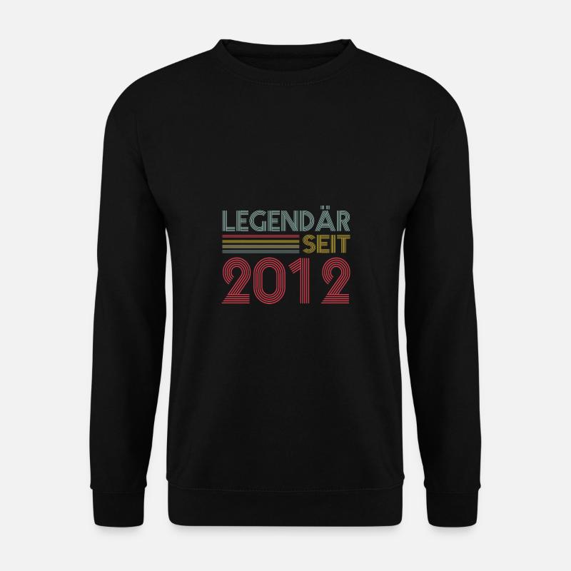 11 Jahre Legendär Seit 2012 11. Geburtstag - Unisex Pullover - Schwarz
