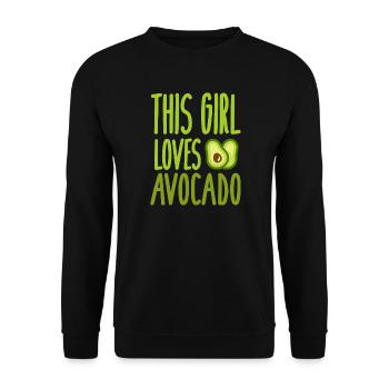 avocat - Sweat-shirt Unisexe - noir - Devant - Alina (178cm) & Michal (187cm)