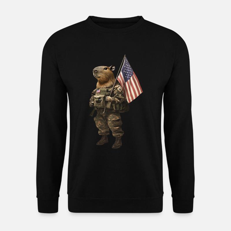 Wasserschwein - Unisex Pullover - Schwarz
