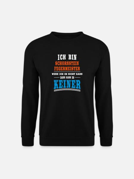 Schornsteinfegermeister Beruf - Unisex Pullover - Schwarz