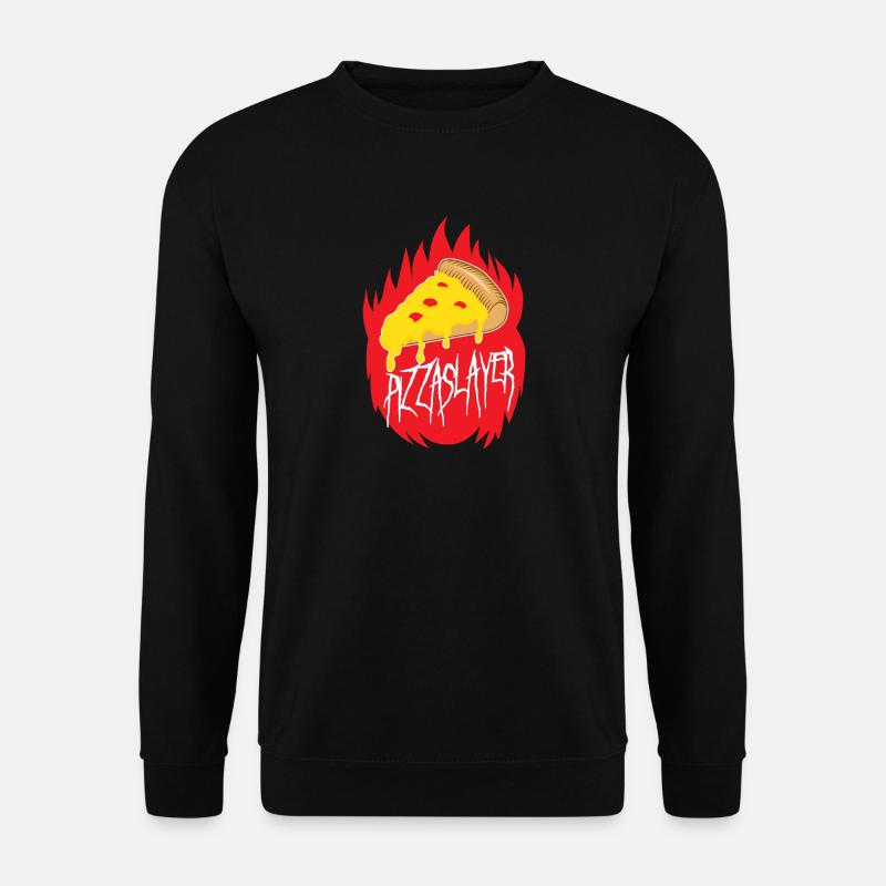 Pizza Slayer - Unisex Pullover - Schwarz