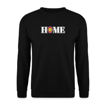 St. Vincent and the Grenadines Home Gift - Unisex Sweatshirt - black - Front - Alina (178cm) & Michal (187cm)