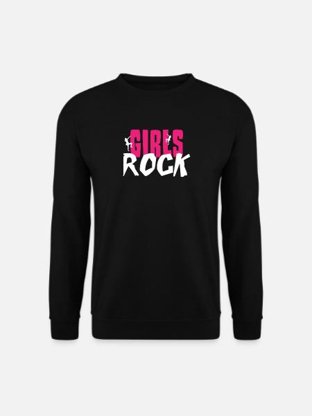 grimper grimpeur escalade de Noël - Sweat-shirt Unisexe - noir