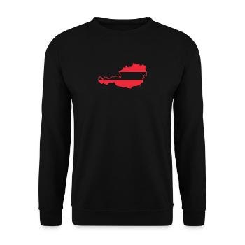 Autriche - Sweat-shirt Unisexe - noir - Devant - Alina (178cm) & Michal (187cm)