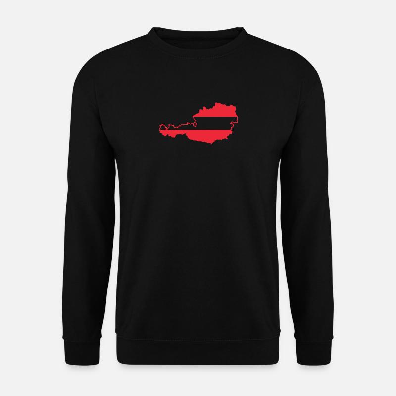 Österreich - Unisex Pullover - Schwarz