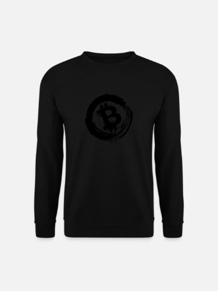 Bitcoin Design Logo - Sweat-shirt Unisexe - noir
