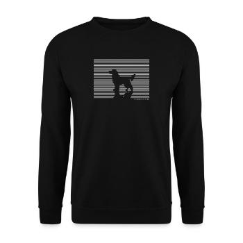 Gordon Setter cadeau T-shirt pour chien - Sweat-shirt Unisexe - noir - Devant - Alina (178cm) & Michal (187cm)