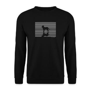 Boerboel cadeau T-shirt pour chien - Sweat-shirt Unisexe - noir - Devant - Alina (178cm) & Michal (187cm)