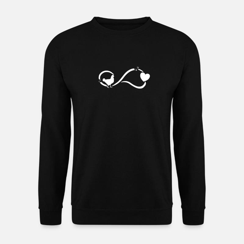 Chicken Love - Unisex Sweatshirt - black