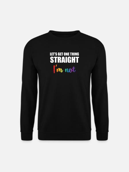 Gay - Homosexuell - Gay Pride - Geschenk - Pride - Unisex Pullover - Schwarz
