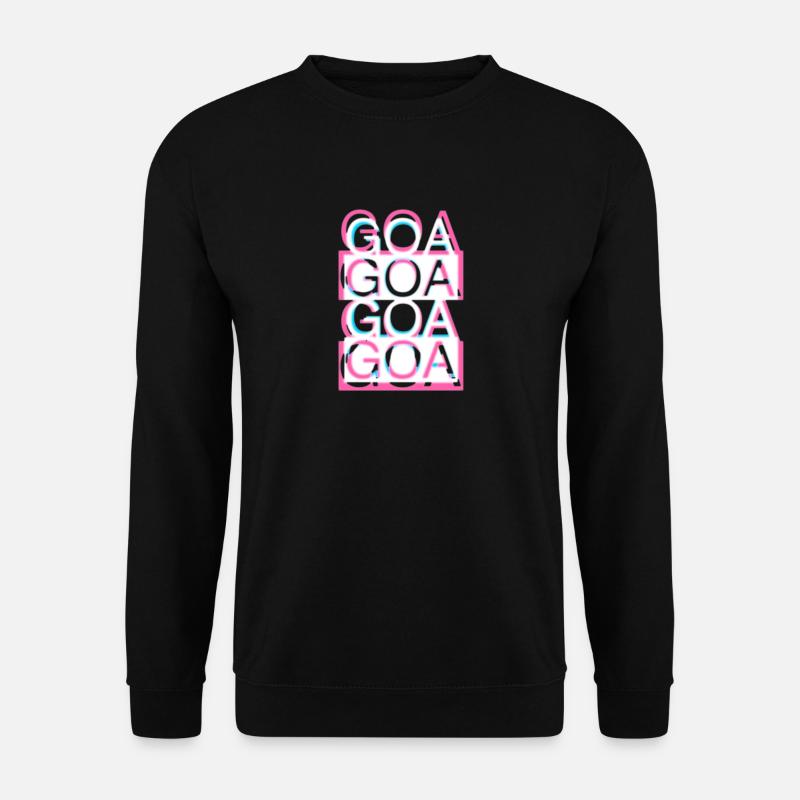 GOA GOA GOA GOA - Unisex Pullover - Schwarz