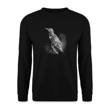 Gift hummingbird bird bird owner birds - Unisex Sweatshirt - black - Front - Alina (178cm) & Michal (187cm)