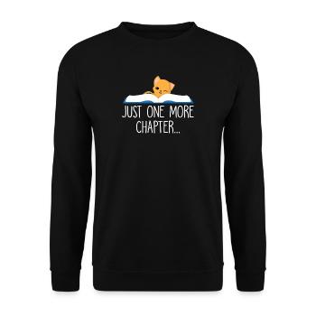 Fanfic Reader - Bookworm - Fanfiction - Reading - Unisex Sweatshirt - black - Front - Alina (178cm) & Michal (187cm)