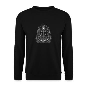 Style de vie Anchor Sailor - Sweat-shirt Unisexe - noir - Devant - Alina (178cm) & Michal (187cm)