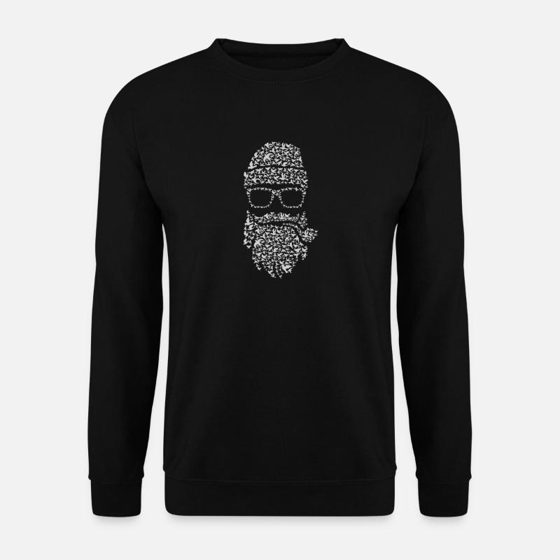 Birds Beard - Unisex Sweatshirt - black