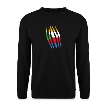 Claw claw tears origin Comoros png - Unisex Sweatshirt - black - Front - Alina (178cm) & Michal (187cm)