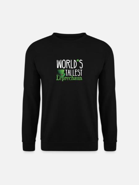 Leprechaun St.Patricks Day Shirt Gift - Unisex Sweatshirt - black
